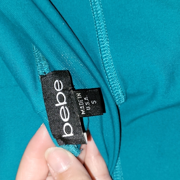 Bebe Emerald Green Midi Pencil Skirt - Picture 5 of 5